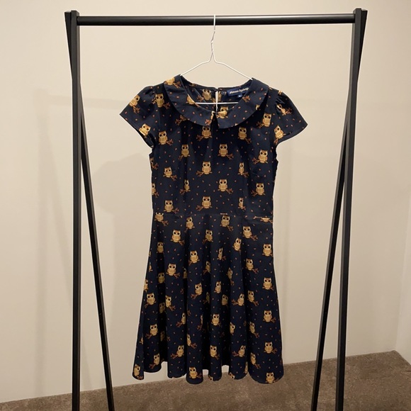 Cute owl print princess highway dress - Picture 2 of 4